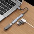 KAKU HUB Adapter KSC-752 USB-C > 3× USB 2.0 / USB 3.0, sivi